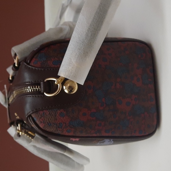 NWT Coach Mini Bennett satchel with Primrose Floral print - Picture 7 of 16